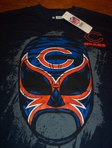 CHICAGO BEARS NFL FOOTBALL FANATIC FAN WRESTLER T-Shirt MEDIUM NEW w/ TAG - £15.82 GBP