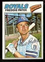 Kansas City Royals Freddie Patek 1977 Topps # 422 Vg - £0.39 GBP