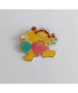 Vtg Birdie With Ornament &amp; Candy Cane Christmas McDonalds Employee Lapel... - €21,38 EUR