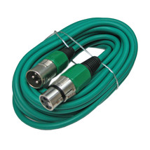 25 Ft Foot 3Pin Shielded Xlr Male To Female Audio Mic Microphone Extension Cable - £21.68 GBP