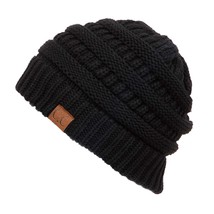 Exclusives Cable Knit Beanie - Thick, Soft &amp; Warm Chunky Beanie Hats (Ha... - £20.36 GBP