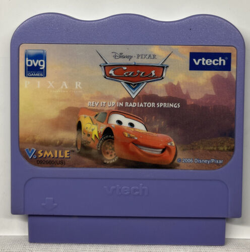 Primary image for Disney Pixar Cars Rev It Up In Radiator Springs Cartridge only Vtech V.smile