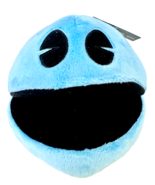 Blue Round Pac Man Plush Toy 5 inch Bandai Namco NWT Soft - $16.75