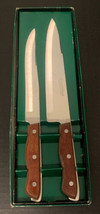 Vintage Maxam Carving &amp; Chef&#39;s Kitchen Knife Set Stainless Steel Japan with Box - £15.14 GBP