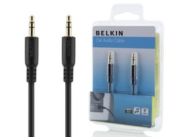 Belkin F8V203tt06-E3-P 6' 3.5mm Mini Cable Car Stereo iPod iPhone 4s/5s/5 MP3 CD - $3.71