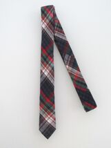 Skinny Tie Madness Men's Cotton Plaid Tie - $12.00