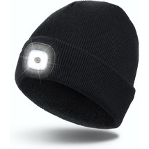 Adventure Men&#39;s Led Cuffed Beanie - Black-O/S - $19.19 CAD