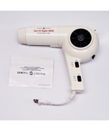 Vintage GE Out of Sight 1400 Hair Dryer - 1400 watt Retractable Cord-Wor... - £27.08 GBP