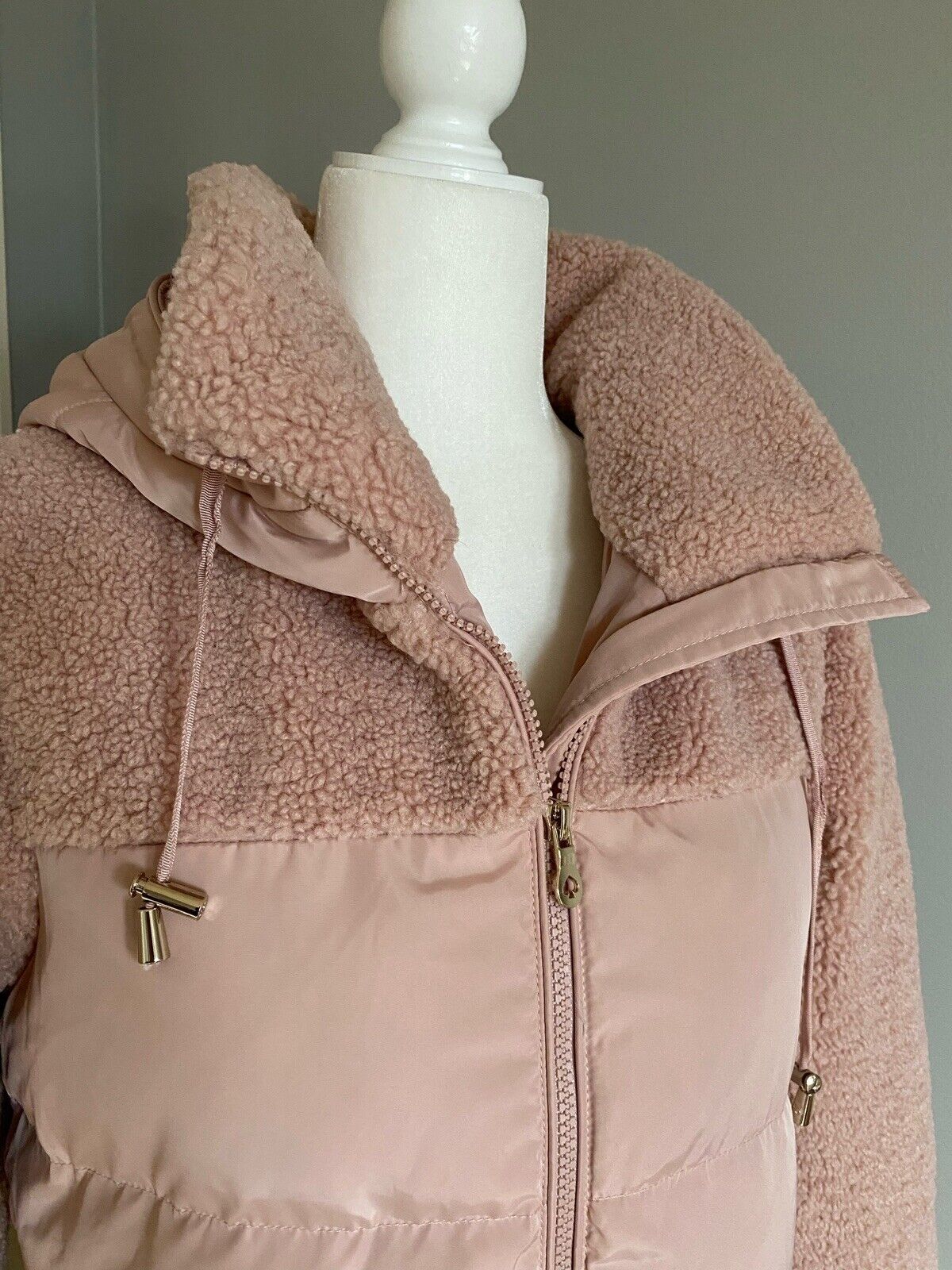 Kate spade sherpa zip up hotsell