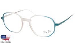New Ray Ban RB7152 5790 Rubber Grey On Top BLUE-AZURE Eyeglasses 50-19-145 B42mm - £53.05 GBP