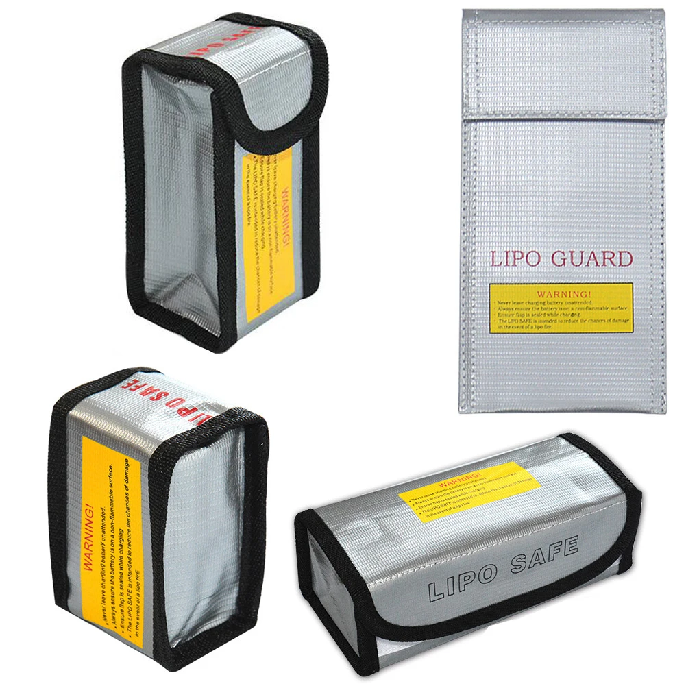 185x75x60MM Fireproof Waterproof Explosion-Proof Portable LIPO Battery Safe - £9.70 GBP+