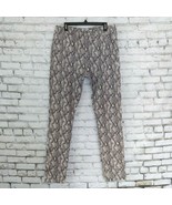 Urban Outfitters Pants Womens Large Snake Print Skinny Leg High Rise Dra... - £22.11 GBP