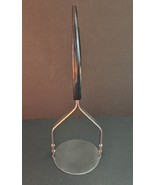 Vintage Potato Vegetable Food Masher With Solid Bottom Retro 1970s Stain... - $31.85 CAD