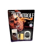Vintage Werewolf Halloween Make Up Kit Fangs Technifaces Paper Magic Gro... - $24.67 CAD