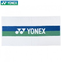 Yonex Sports Towel Badminton Tennis Sports White Cotton 140cm x 70cm 239TW003U - £36.69 GBP