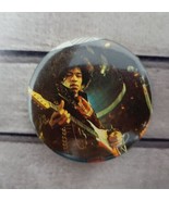 Jimmy Hendrix Pinback Button VTG Rock N Roll Music - $13.01