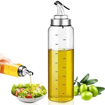 Oil Dispenser Olive Oil Bottle Vinegar Bottle 500Ml/17Oz Glass Olive Oil... - $14.99