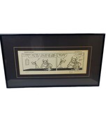 1985 Hagar the Horrible by Dik Browne Framed Numbered &amp; signed by Chris ... - £151.36 GBP