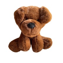 Plush Stuffed Animal Spark Brown Dog Puppy Cuddly 12&quot; Long Kids Collectibles - £19.42 GBP