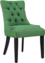 Modway Regent Modern Elegant Button-Tufted Upholstered Fabric With, Green - £112.19 GBP