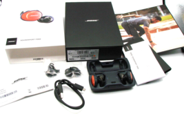 Bose Sound Sport Free Wireless Headphones Bluetooth Orange For Parts Please Read - $48.17