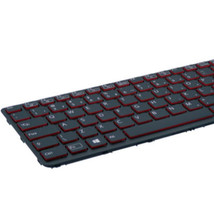 Sony Vaio E Series Portuguese Backlit Black Red Laptop Keyboard 012-210B-9136-A - $26.11
