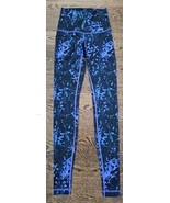 LULULEMON Wunder Under Pant Sz 2 Mystic Jungle Hawk Blue Harbor Tights - €17,10 EUR