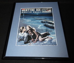 2000 Dentyne Ice Arctic Chill Gum Framed 11x14 ORIGINAL Vintage Advertis... - $34.64