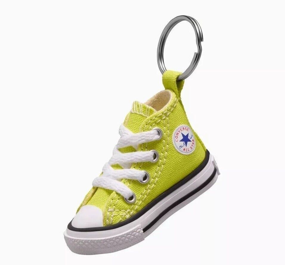 Converse Chuck Taylor All Star Sneaker Keychain, Laser Lemon