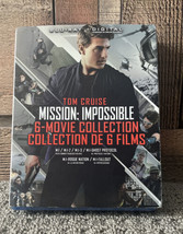 Tom Cruise Mission: Impossible 6-MOVIE Collection / BLU-RAY/ Digital Brand New!! - £21.08 GBP