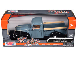 1942-47 Ford "Jailbar" Pickup Truck Blue and Black "Timeless Legends" Series 1/2 - £33.35 GBP