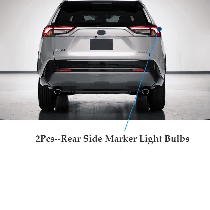 Canbus Car Led Exterior Light Bulb For  RAV4 2019 2020 2021 Rear Side Marker Lig - £134.02 GBP