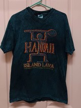 Lava Blues Hawaii Dyed  Real Lava Rock T Shirt L Island Lava Paradise Sp... - £22.41 GBP