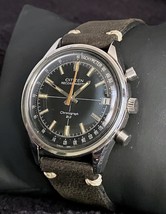 Vintage Citizen Recordmaster 4-570014Y Flyback Chronograph Manual Winding - $1,215.00