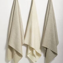 Anichini Donatas Flatweave Linen Bath Towel - $1,389.05 MXN