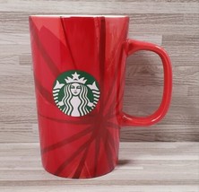 Starbucks 2014 Christmas Blend 12 oz. Coffee Mug Cup Red White - £12.01 GBP
