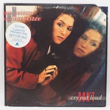 Vintage Melissa Manchester Don&#39;T Cry Out Loud Vinilo LP Record - $19.78