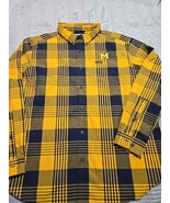 Columbia Plaid University of Michigan Button Down Shirt Long Sleeve Men'... - $346.01 MXN Columbia Plaid University of Michigan Button Down Shirt Long Sleeve Men'... - $346.01 MXN