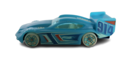Mattel Hot Wheels Time Tracker Racing Car Racecar 2012 Toy Diecast 1:64 - £7.96 GBP