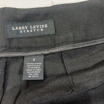 Larry Levine Straight RN#103715 Women's 8 Rear Zipper & Slit Black Pencil Skirt image 3