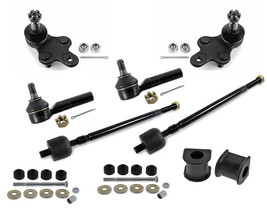 10 Pcs Suspension Lower Ball Joints Tie Rods Stabilizer BushingsToyota Paseo 1.5 - £76.77 GBP
