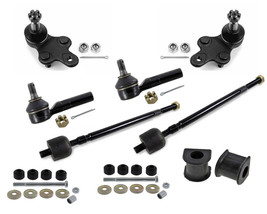 10 Pcs Suspension Lower Ball Joints Tie Rods Stabilizer BushingsToyota Paseo 1.5 - £77.24 GBP