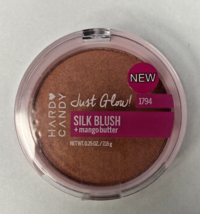 Hard Candy Dust Glow Silk Blush + Mango Butter 1794 Gush Blush 0.25 oz /... - £9.23 GBP