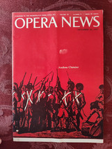 Rare METROPOLITAN OPERA News Magazine December 23 1957 Andrea Chénier - £12.98 GBP