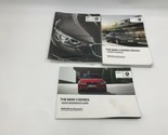 2015 BMW 3 Series Owners Manual Set with Case OEM K01B17015 - £47.04 GBP
