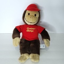 Curious George Toy Network Plush Stuffed Animal Monkey Red Hat Ape Chimp 13" - £18.23 GBP