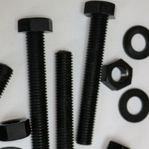 10x head screws nylon Black Hex m10 x 70mm - £21.50 GBP