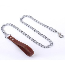 Durable Dog Leash With Anti-Bite Chain - Secure And Stylish Walks For Your Pup! - £9.55 GBP