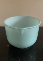 Vintage Glasbake 20CJ Aqua Blue Mixing Bowl Made for Sunbeam Mixmaster Mixer - £76.62 GBP