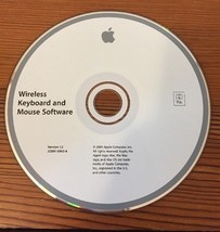 2004 Macintosh Mac Wireless Keyboard Mouse v1.2 Software Install CD Disc - $13.99